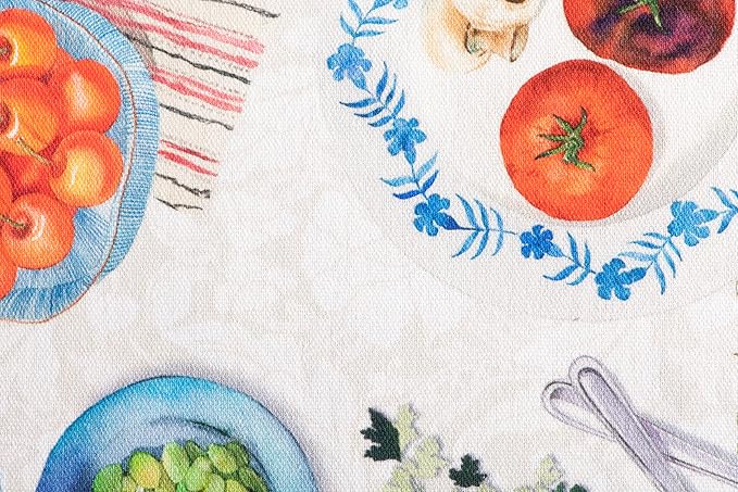 Maison d' Hermine Placemats Set of 4 Reusable 100% Cotton | Cloth Place Mats - Image 9