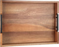 Joy&Grace Acacia Wood Ottoman Tray by JoyGrace