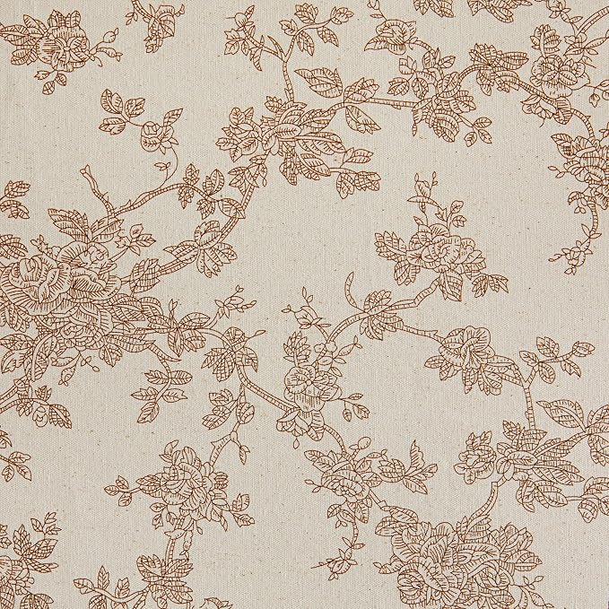 French Pastoral Farmhouse Table Runners, 13x36 Inch Brown | 100% Organic Cotton - Image 6