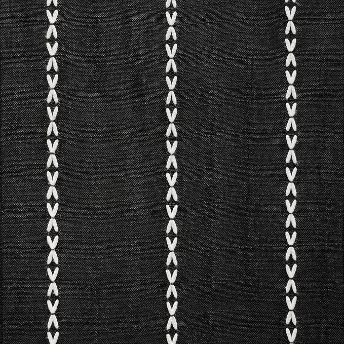 Braided Farmhouse Table Runner, Braided Black 13x108 Inch, Cotton Linen Table - Image 6