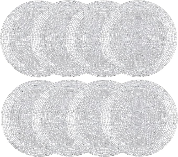 COTTON CRAFT Glitz Handmade Beaded Coaster by COTTONCRAFT