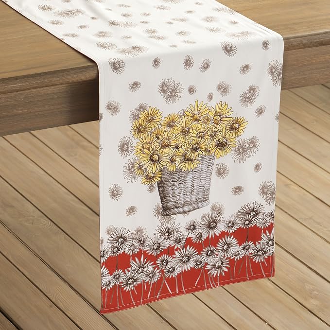 Maison d' Hermine Table Runner 100% Cotton 14.50" x 90" | Table Runners 90 - Image 3