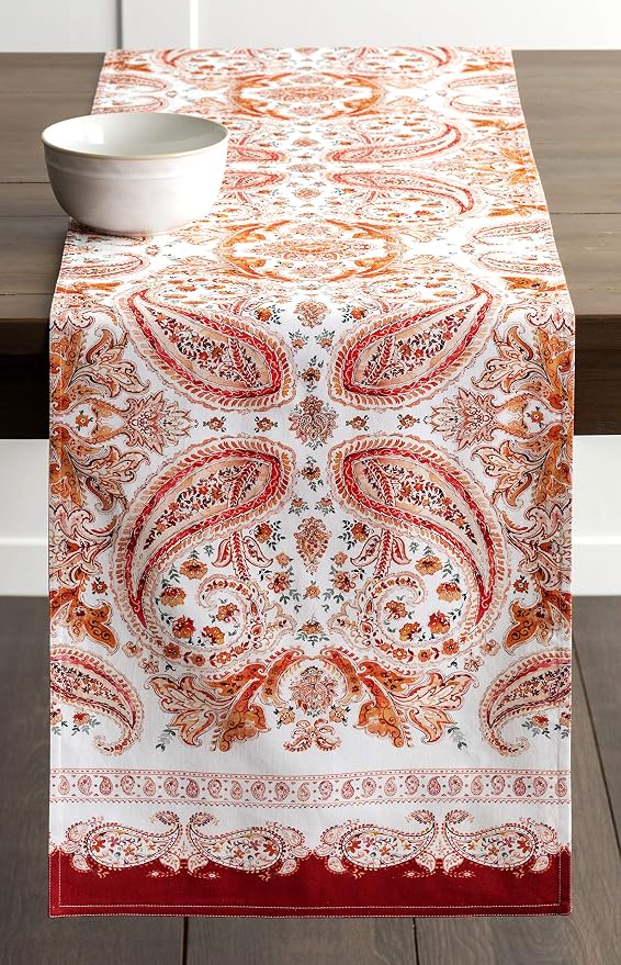 Maison d' Hermine Table Runner 100% Cotton 14.50" x 72" | Table Runners 72 - Image 9