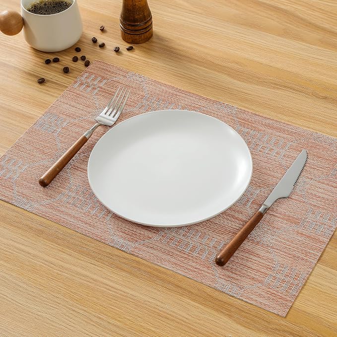 Leetaltree Coral Placemats Set of 6 - Image 7