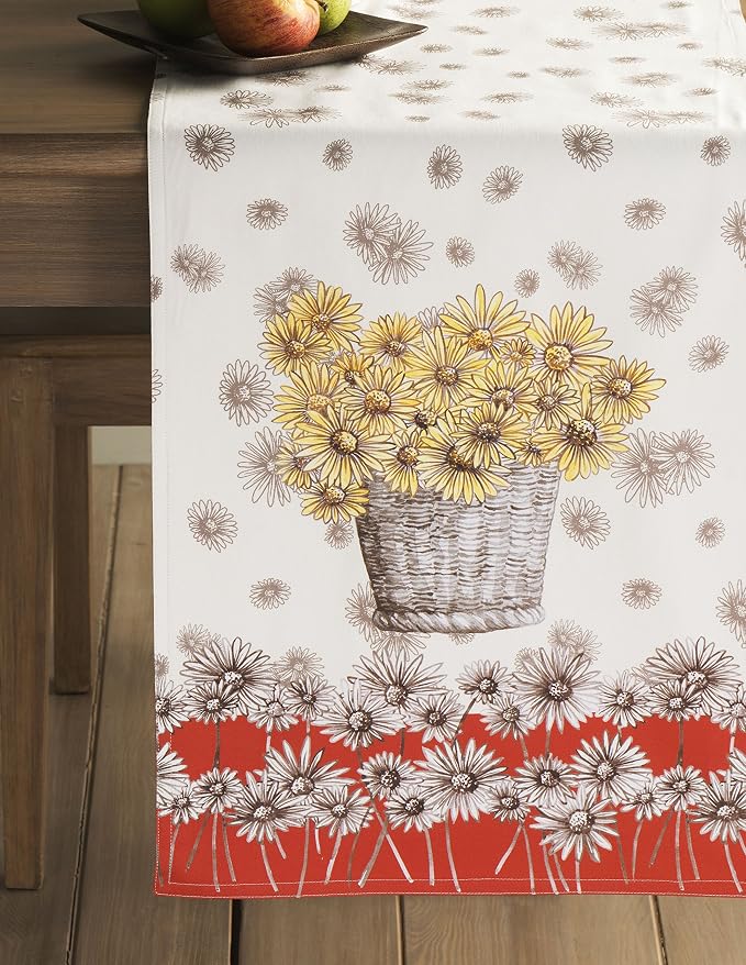 Maison d' Hermine Table Runner 100% Cotton 14.50" x 48" | Table Runners 48 - Image 2