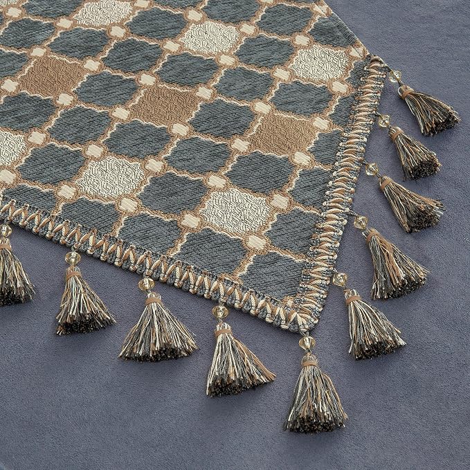 Loom and Mill Chenille Table Runner 90 inches Long, 13x90 inch - Image 5