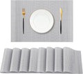 Leetaltree Lunar Grey Placemats Set of 8 by Leetaltree-ArtatEveryTable