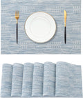 Leetaltree Alice Blue Placemats Set of 6 by Leetaltree-ArtatEveryTable