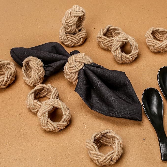 Nautical Jute Napkin Rings - Image 7