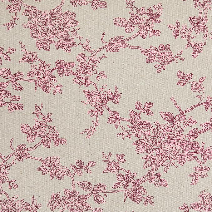 French Pastoral Farmhouse Table Runners, 13x48 Inch Rose Pink | 100% Organic - Image 6