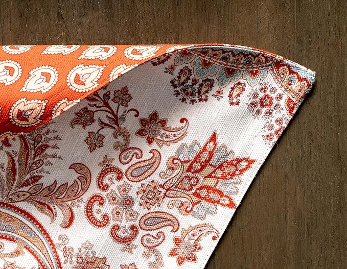 Maison d' Hermine Placemats Set of 4 Reusable 100% Cotton | Cloth Place Mats - Image 8