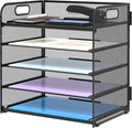 5 Trays Paper Organizer Letter Tray by SUPEASY