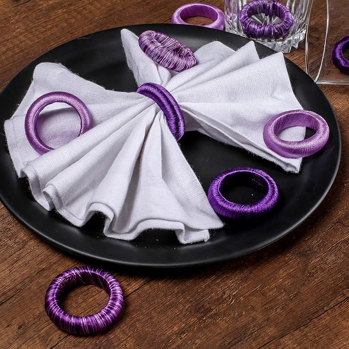 Thread Napkin Ring Set of 24 - Image 2