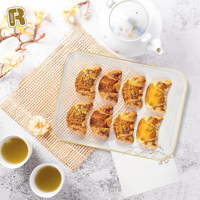 3 Pack Plastic Serving Trays for Party - Image 7