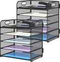 2 Pack 5-Tier Desk Organizer by SUPEASY