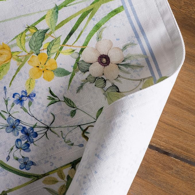 Maison d' Hermine Placemats Set of 4 Reusable 100% Cotton | Cloth Place Mats - Image 7