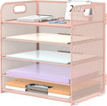 5 Trays Paper Organizer Letter Tray by SUPEASY