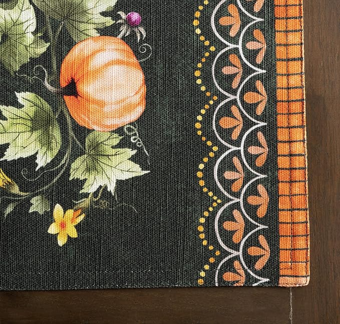 Maison d' Hermine Placemats Set of 4 Reusable 100% Cotton | Cloth Place Mats - Image 8