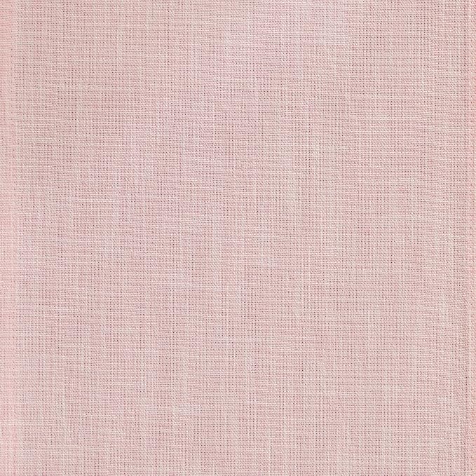 Rustic Cotton Linen Table Runner, 13x36 Inches Pink | Farmhouse Style Linen - Image 7