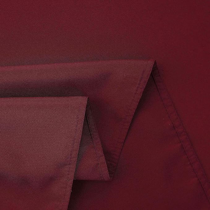 FOLINS&HOME Burgundy Waterproof Decorative Table Runner 60 Inches Long | 210GSM - Image 5