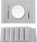 Leetaltree Lunar Grey Placemats Set of 6 by Leetaltree-ArtatEveryTable